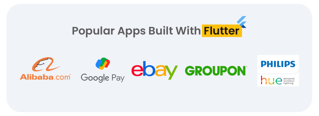 Popular App Build with Flutter