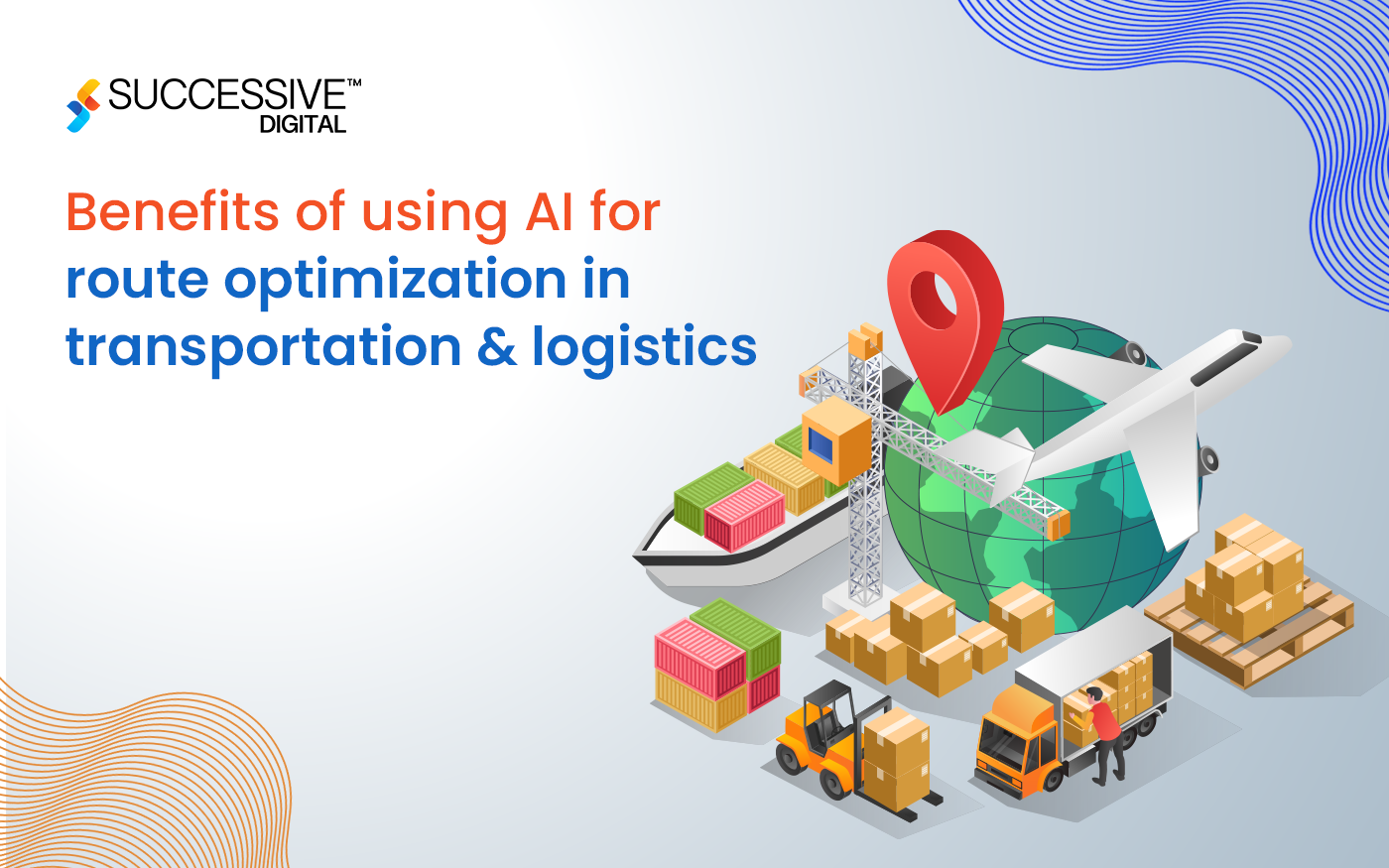 What are the benefits of using AI for route optimization in transportation & logistics?